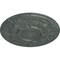 Ekena Millwork Oslo Ceiling Medallion (Fits Canopies up to 10 1/2"), 28 1/8"OD x 1 3/4"P, Athenian Green Crackle CM28OSAGC - alternate 3